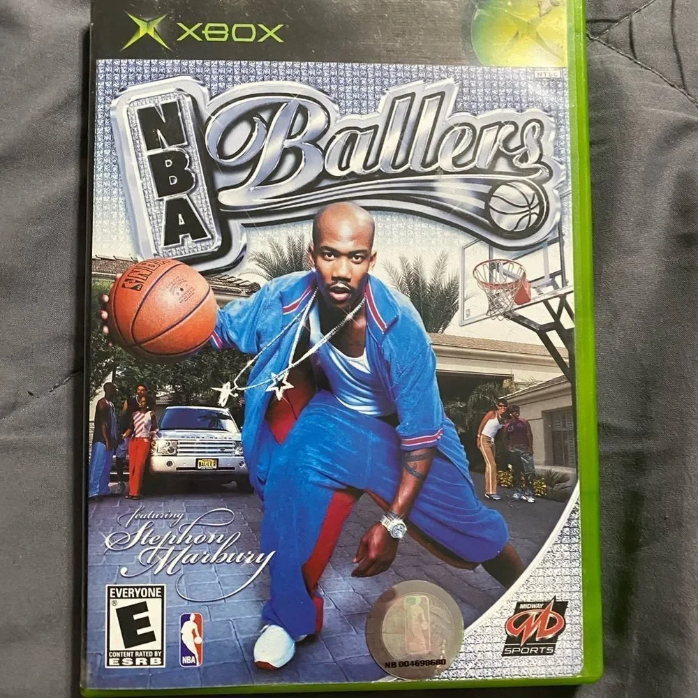 XBOX NBA Ballers Assassins Video Game •Excellent used condition